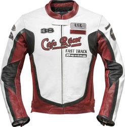 Kurtka motocyklowa Cafe-Racer Fast Track biało-czerwona.jpg