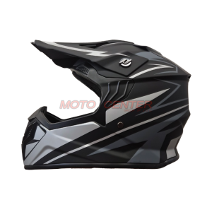 Kask Crossowy BLEXX Dziecięcy MD-911 Junior czarny mat/grafit XL Homologacja ECE 22.06