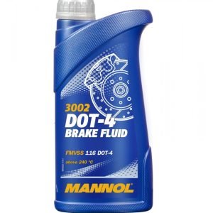 MANNOL BRAKE FLUID DOT-4 1L - PŁYN HAMULCOWY (3002)