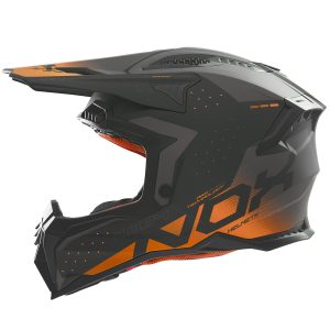 NOX KASK OFF ROAD / CROSS N634 GRADIENT KOLOR CZARNY MAT/POMARAŃCZOWY NEON ROZMIAR XXL (Kopia)