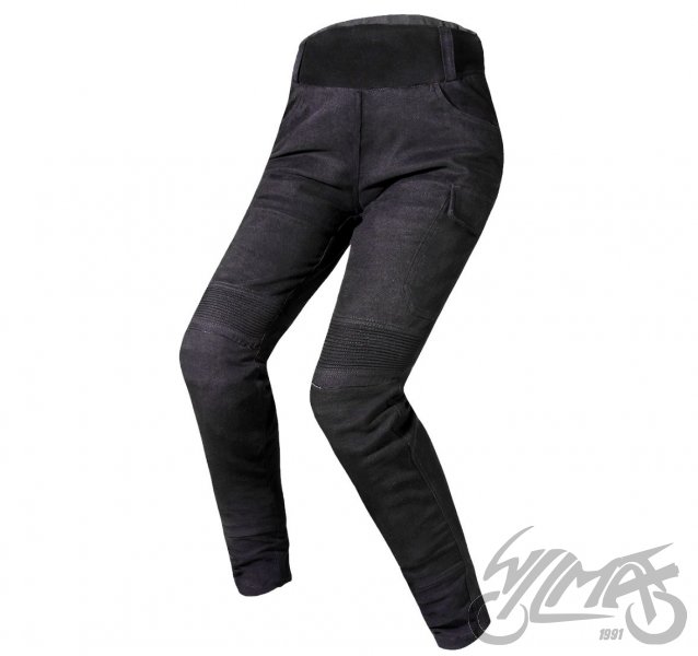 SPODNIE JEANS LS2 ROUTER LADY BLACK L